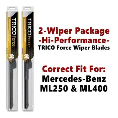 Hi-Performance 2-pk Wipers fit 2015 Mercedes-Benz ML250, ML400 - 25260/220 - Image 1 of 4