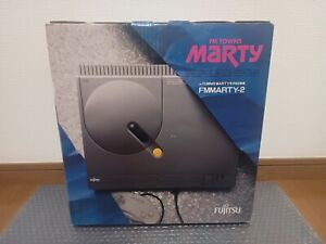 NEW Fujitsu FM Towns Marty 2 Console Japan *MIRACLE ITEM - GREAT BOX WOW*