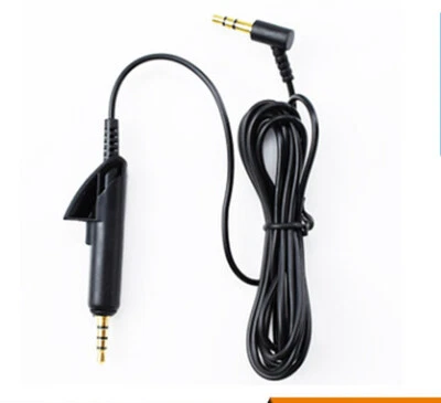 Per Bose QC15 QC2 QC3 Cavo Cuffie Cavo Audio Doppio 3,5mm AUX Cavo