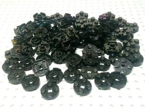 Lego Plate Round 2x2 [4032] Black x80 - Picture 1 of 4