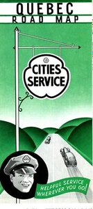 Mapa de ruta del servicio de ciudades 1940: Quebec NOS - Imagen 1 de 1