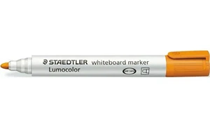 Staedtler LUMOCOLOR Whiteboard Marker, Orange (x10 per box) - Picture 1 of 1