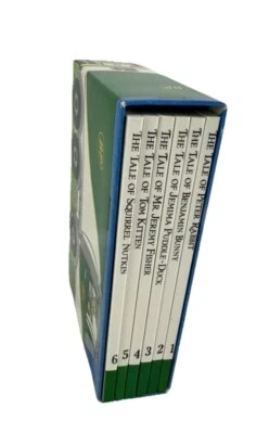 1989 Lot of 6 Peter Rabbit Collection Beatrix Potter - All 6 BP Books 1-6 MINI - Image 1 of 4