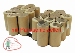Akkupack zum Selbsteinbau für BERNER / DEWALT / ELU 24 V 3000mAh Ni-MH Panasonic - Picture 1 of 1
