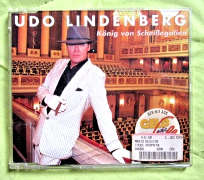 maxi CD- udo lindenberg, könig von scheißegalien selten sauber gepflegt v privat - Bild 1 von 2