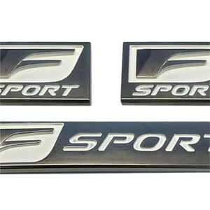 3D Trunk Lid Fender Side Bumper Roof Badge For F-Sport Emblem IS250 350 GS35 450 - Picture 1 of 7