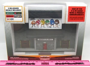 Menards ~ HO Scale Warehouse Background Building - Picture 1 of 3