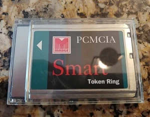 Madge PCMCIA Smart Token Ring card & Case 16/4MB , 1986 - Bild 1 von 3