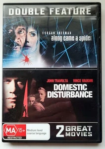 Along Came A Spider / Domestic Disturbance (DVD, 2014) Region 4 LIKE NEW! - Picture 1 of 4