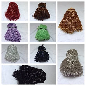 Fringe 8" Belly Dance Hip Scarf Belt Chain Skirt And Bra. - Picture 1 of 2