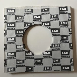 EMI AMERICA 10 original 45 rpm 7" Original VINTAGE COMPANY SLEEVES nice! lot #3 - Foto 1 di 4
