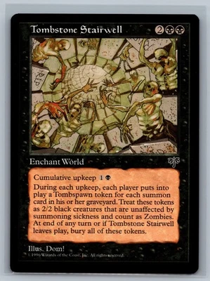 Magic The Gathering Mirage Tombstone Stairwell MTG TCG CCG - Image 1 of 2