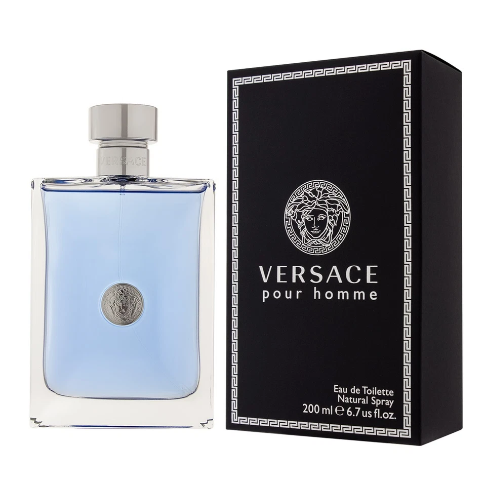 Versace Pour Homme Eau De Toilette EDT 200 ml (hombre) - Imagen 1 de 1