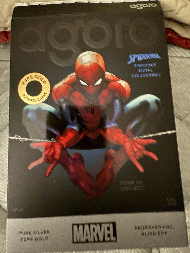 Caja ciega de aluminio Agoro Spider-Man 5G nivel 2 #768/1000 Foto 1 de 4