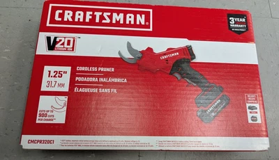 New CRAFTSMAN 20V CMCPR320C1 MAX Cordless Pruner, Battery & Charger -F.Ship - Image 1 of 4