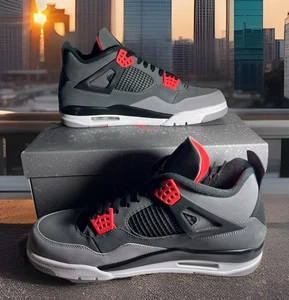 Air Jordan 4 Retro “Infrarrojo” – Talla 13 – Totalmente Nuevo con Caja - Imagen 1 de 5