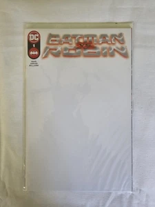 Copertina variante vuota Robin & Batman #1 (DC Comics gennaio 2022) - Foto 1 di 1