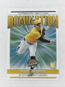Paul Skenes 2024 Panini Prospect Edition - Domination #6 (RC) - Picture 1 of 2