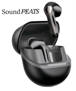 SoundPEATS Air5 Wireless Earbuds Hi Res with aptx Adaptive Lossless, Semi in Ear - Picture 1 of 14