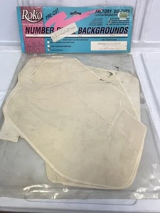 KAWASAKI KX125 KX250 KX500 KDX200 NUMBER PLATE CLEAR PROTECTIVE COVER SET 89-94 - Picture 1 of 6