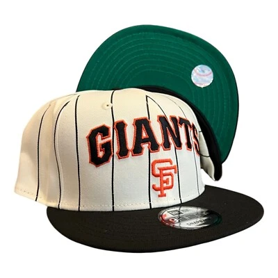Бейсболка New Era San Francisco Giants ретро в тонкую полоску 9FIVE - Изображение 1 из 4