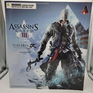Figura de acción Play Arts Kai Assassin's Creed III Connor - Totalmente nueva - Imagen 1 de 8