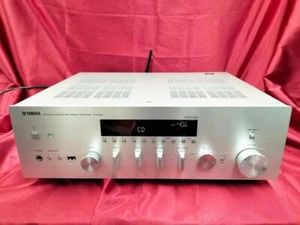 YAMAHA R-N602 Silver Stereo Network HiFi Receiver Audio Used Tested Japan - Picture 1 of 13