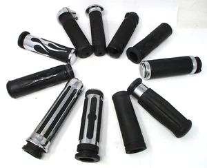 Harley Davidson miscellaneous Used Grip Lot (11pcs different grips) skull other - Picture 1 of 16