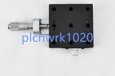 1 PCS Opto Sigma TSD-651C25-M6 X-axis manual slide adjustment table Tested - Image 1 of 3