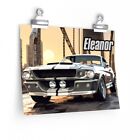 Eleanor Shelby GT500 Poster - 1967 Ford Mustang - Wall Art - Unique Home Decor