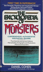 The Encyclopedia of Monster by Daniel Cohen (First Time in Paperback) - Imagen 1 de 2