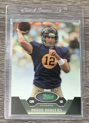 2011 eTopps #21 AARON RODGERS - Green Bay Packers #194/649 - In Hand FREE SHIP🏈 - Image 1 of 2