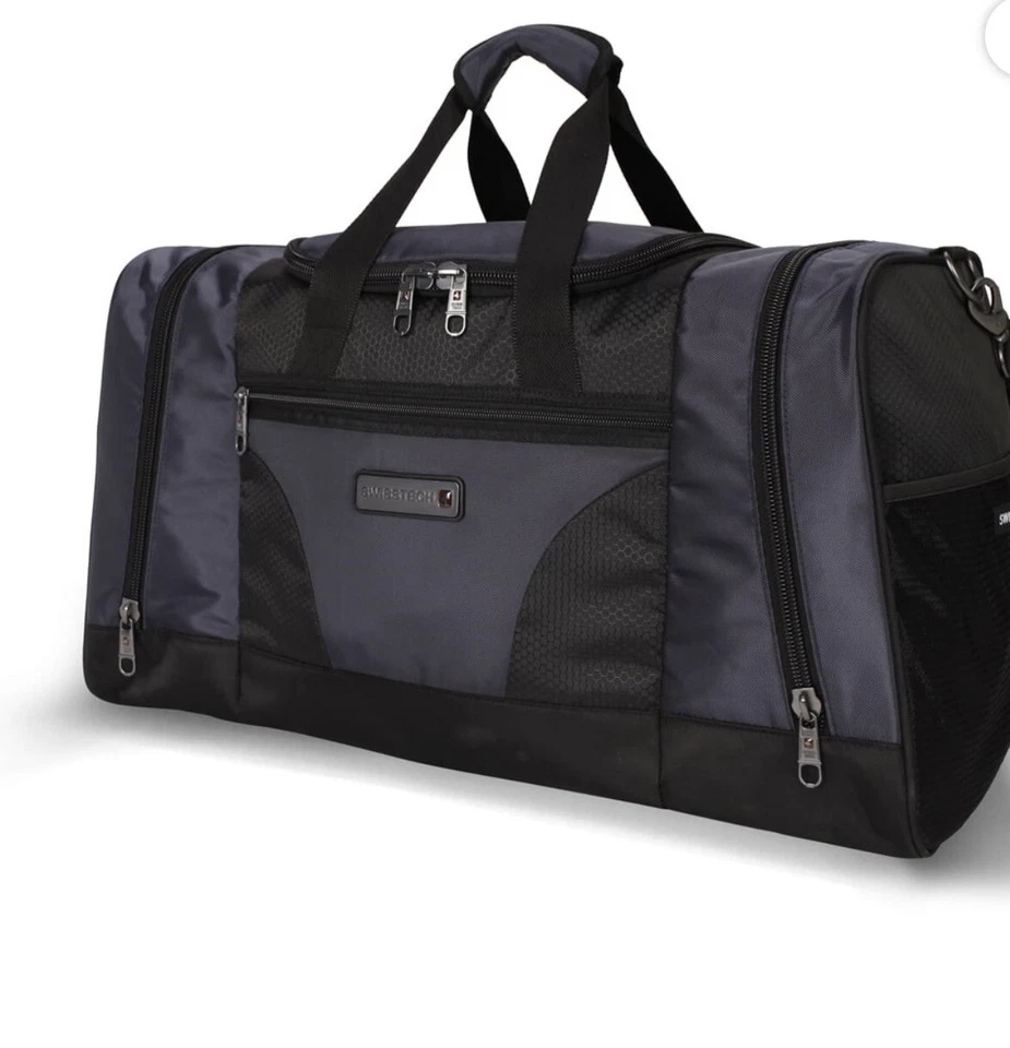 Swisstech Urban Trek 22" Duffle Bag 22 Inch w/Zippered Mesh Compartment and more