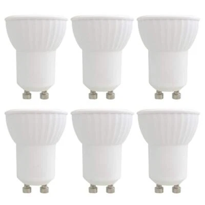 Mini GU10 3W 230V LED Blanc Froid 6000K 45° 300LM 35mm GU10 35W Halogène Équi... - Bild 1 von 4