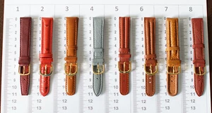 1x Reloj Vintage 5/8 pulgadas 16 mm Calidad Cuero Genuino Correa de Banda RCm 004 - Imagen 1 de 6