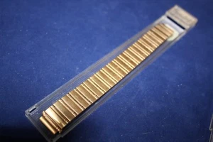 Pulsera Speidel 15mm Lug SS Tono Oro 17mm Ancho Estilo Elástico Tradicional - Imagen 1 de 1
