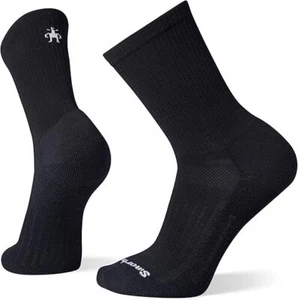 Smartwool Walk Light Cushion Crew Socks, Black Size X-Large - Picture 1 of 5