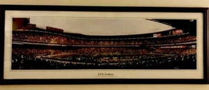 Washington Redskins RFK Stadium Vintage Panoramic Print 13.5x39 Framed NFL - Picture 1 of 9