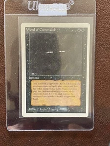 Word of Command X (1) Unlimited Beautiful EX/NM (RG) 040925.0200 4RCards - Picture 1 of 2