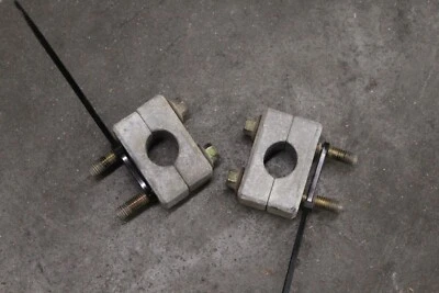 2007 ARCTIC CAT 400 HANDLEBAR CLAMPS 4X4 07 #2 - Image 1 of 4