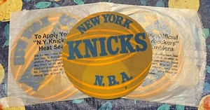 Vintage New York Knickerbockers Knicks Heat Seal Patches Lot Of 3 1960’s - Picture 1 of 2