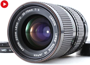 Video [N COMO NUEVO+] Canon Nuevo FD NFD 35-70mm f4 MF Lente Zoom Para Programa AE-1 JAPÓN - Imagen 1 de 8