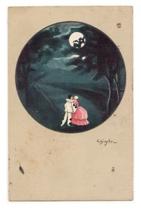 CI00175 ARTIST SIGNED ILLUSTRATORE CHIOSTRI SERIE 180 VIAGGIATA 1927 - Picture 1 of 2