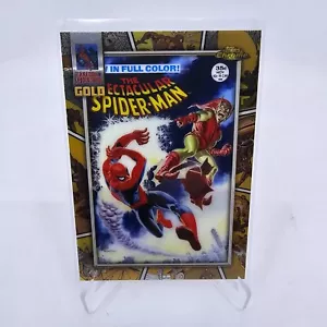 2024 Topps Chrome Marvel Spiderman Gold SG-2 The Spectacular Spider-Man #2 🔥 - Picture 1 of 4