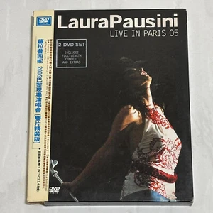 Laura Pausini 2007 Live In Paris 05 Taiwan OBI Box 2-DVD Set with Booklet Extras - Picture 1 of 7