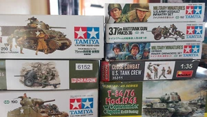 Dragon Tamiya 1/35 Tanks armor and infantry - Picture 1 of 6
