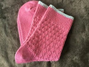 SEÑORA ALTA CALIDAD SUAVE MEZCLA ALGODÓN MERINO HERMOSOS CALCETINES BOTA AL TOBILLO  - Imagen 1 de 8