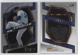 2023 Panini Select Unequaled Silver Prizm Nolan Ryan #UN5 HOF