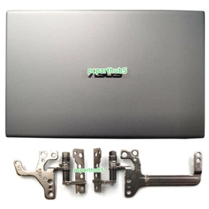 New Asus X512 X512FA X512DA X512UA X512UB Silver LCD Back Cover Top Case Hinges - Picture 1 of 2