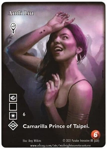 Liga de Arte Completa Andi Liu Malkavian Promo V:TES VTES Vampiro CCG - Imagen 1 de 1